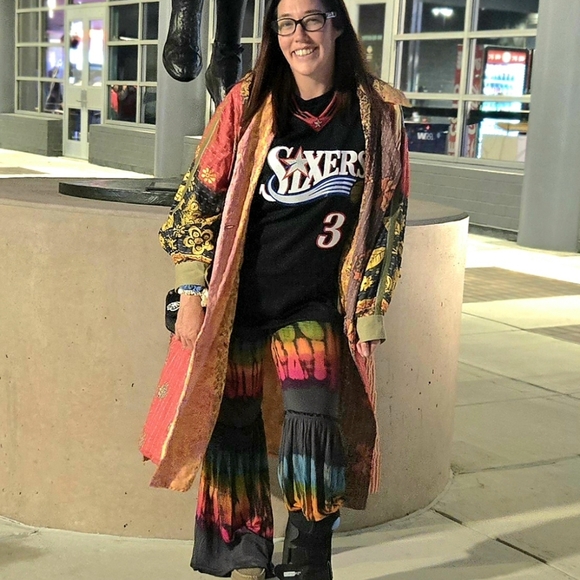 Free people patchwork kimono jacket XL NWT - Picture 15 of 16